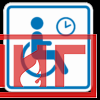 Фото 4 - ТП4.3 Знак обозначения места кратковременного отдыха или ожидания для инвалидов.